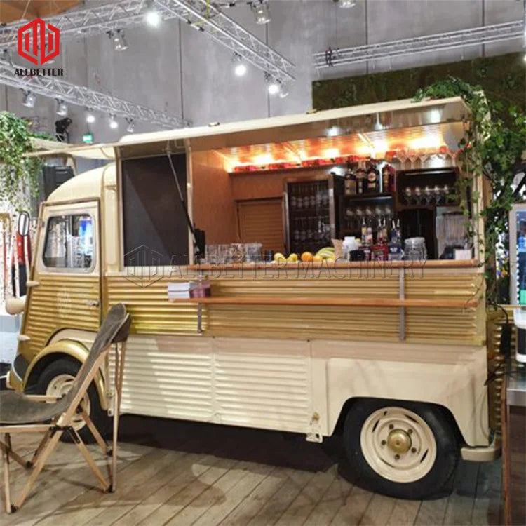 Camion-restaurant électrique Allbetter 4800mm x 2100mm x 2300mm