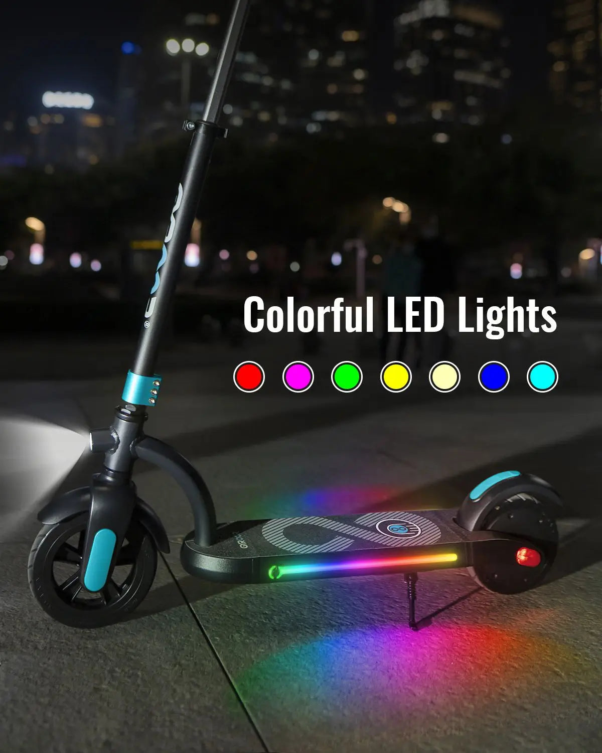 Gyroor H40 Scooter Électrique Enfant 6,5 Pouces Pliable