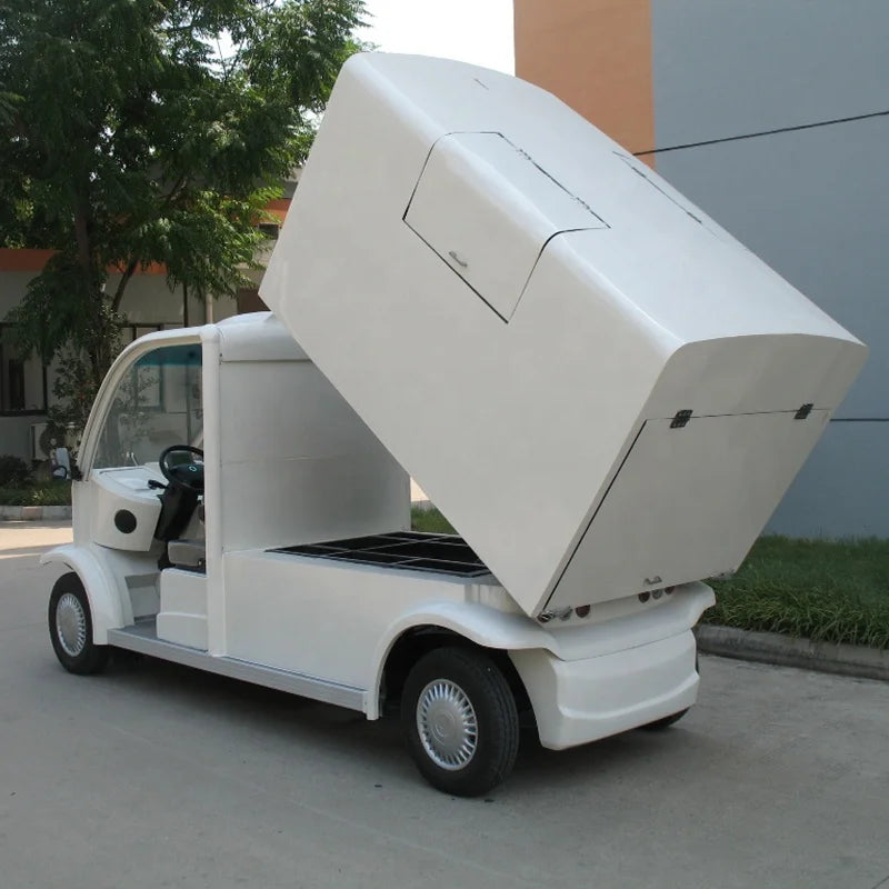 Camion-poubelle électrique compact LS6062XJ, 2 places, 25-35 km/h