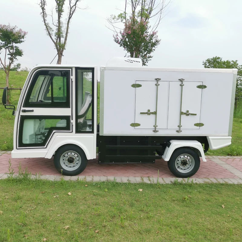Camion électrique réfrigéré 4L, capacité unique, vitesse 28 km/h