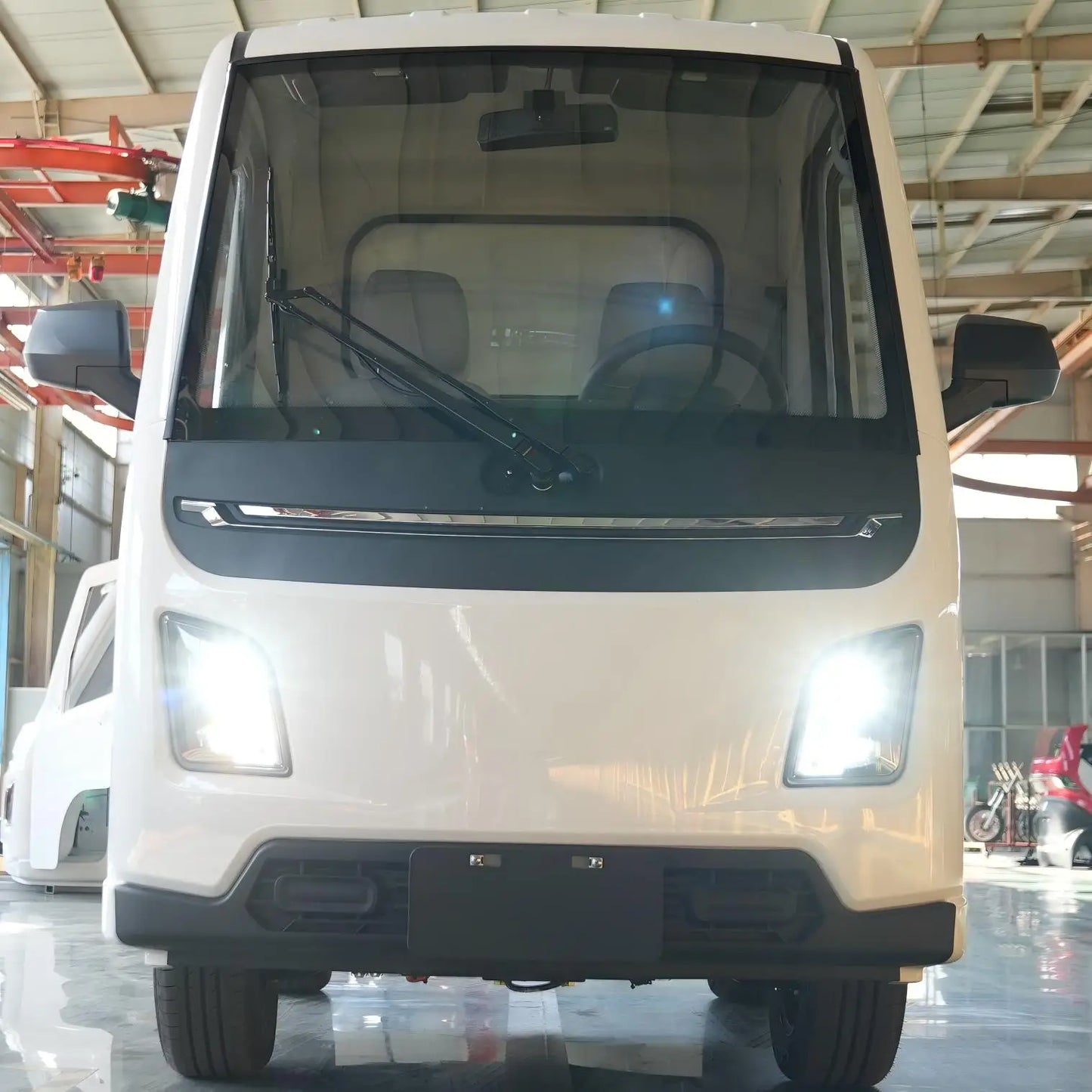 Camionnette Électrique Beemotor 650kg, 300km Autonomie, Vitesse 80km/h