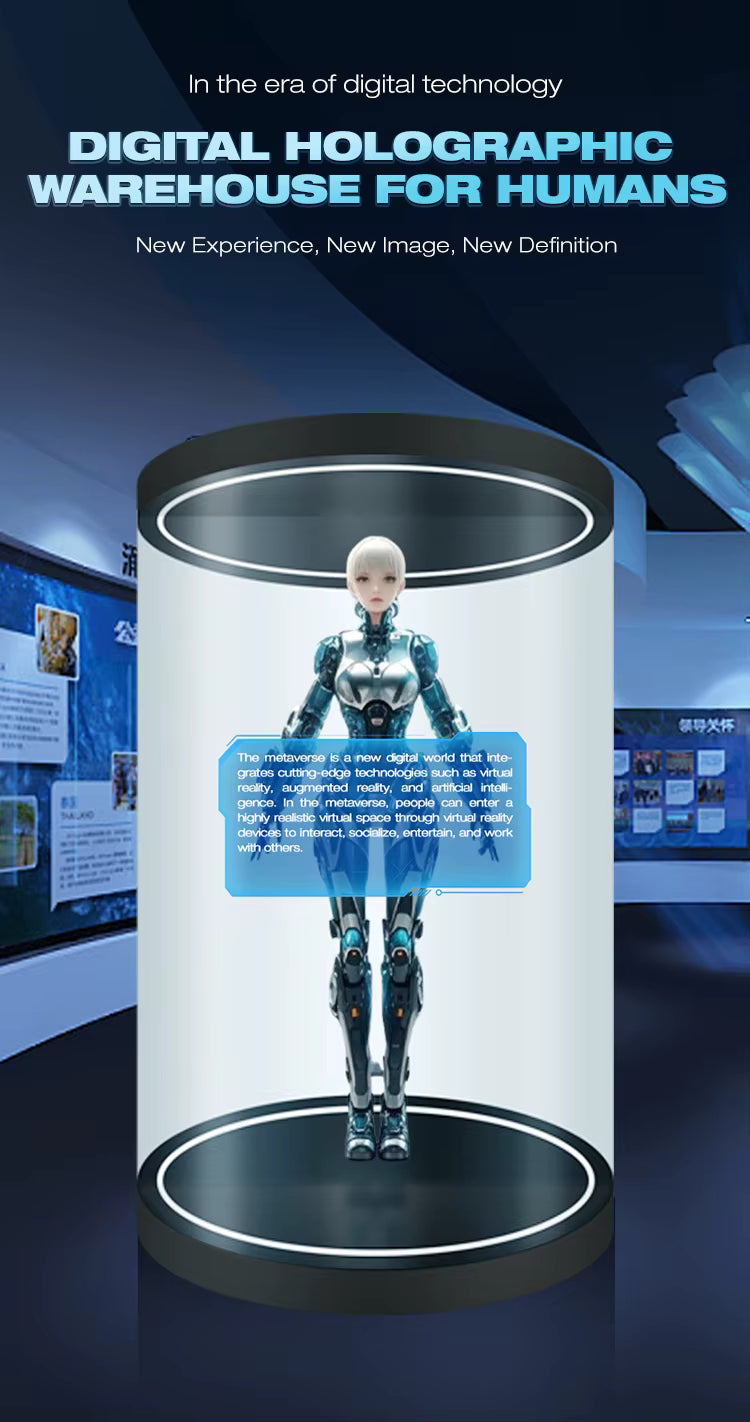 Écran holographique interactif Plug‑Play Affichage 3D immersif
