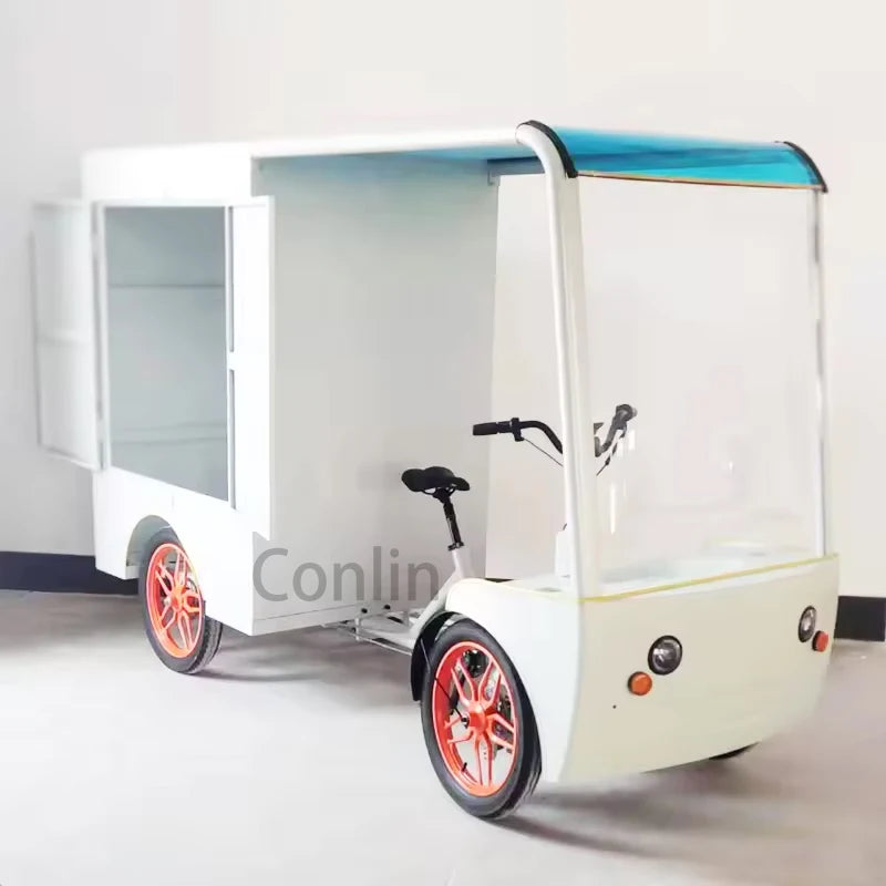 Véhicule cargo électrique à quatre roues, haute capacité, batterie 48V