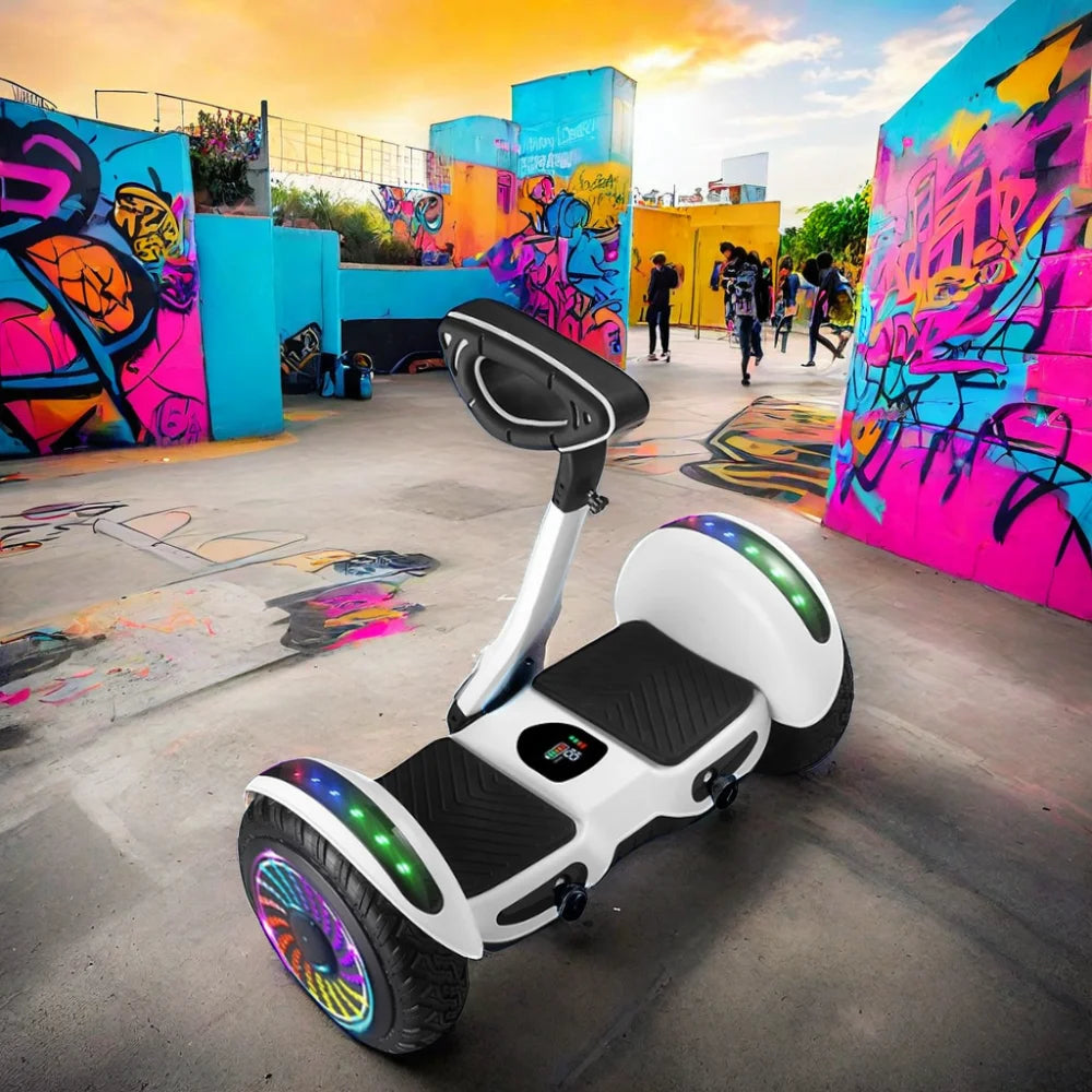 Hoverboard 350W Ultra‑Rapide 6.5‑10 pouces, Contrôle App, 36V