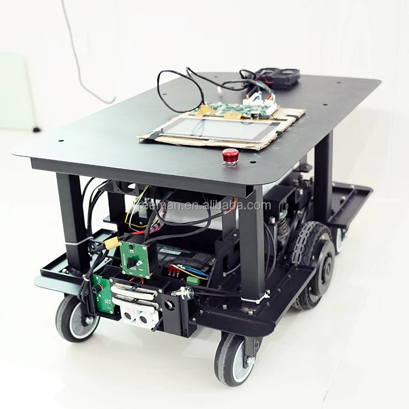 Châssis Robot AGV Intelligent REEMAN – Capacité 80 kg, Lidar Précis
