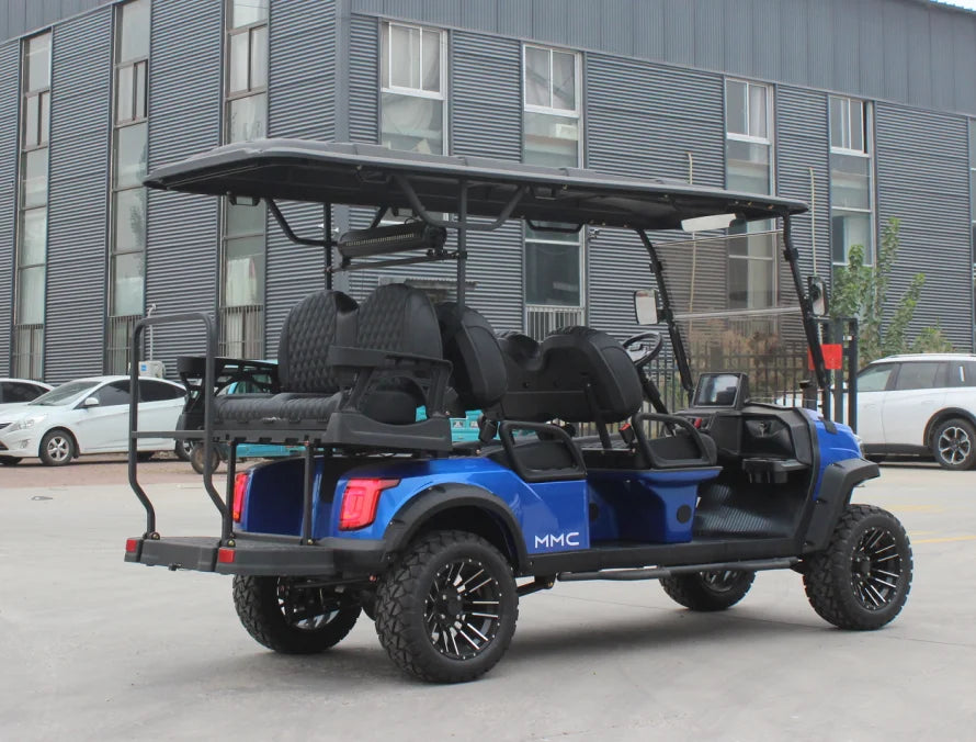 Sharefer Golf Cart Électrique 6 Places – Puissant, Personnalisable, 72V