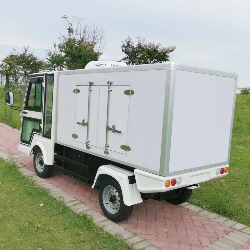 Camion électrique réfrigéré 4L, capacité unique, vitesse 28 km/h