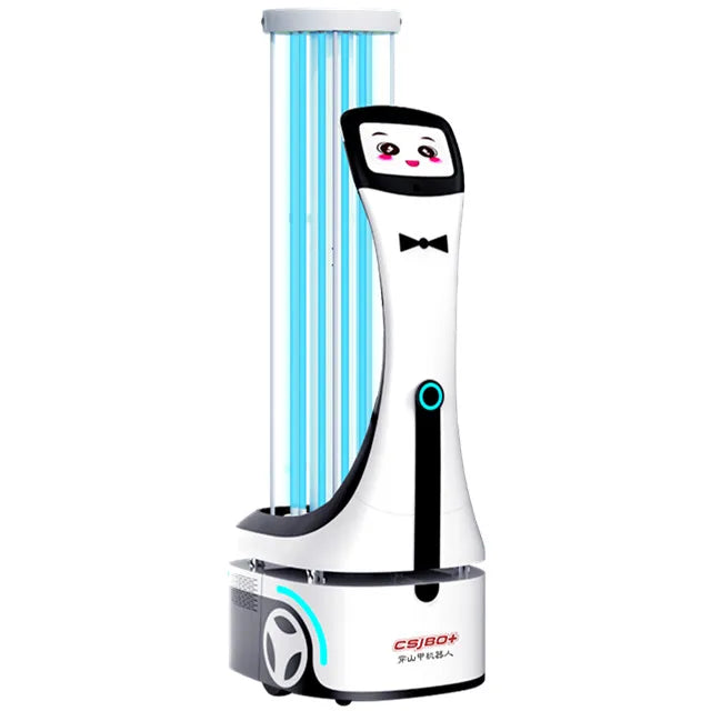 Robot de désinfection autonome à pulvérisation multi‑points – Nettoyage rapide