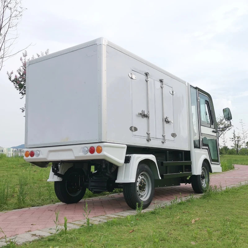 Camion électrique réfrigéré 4L, capacité unique, vitesse 28 km/h