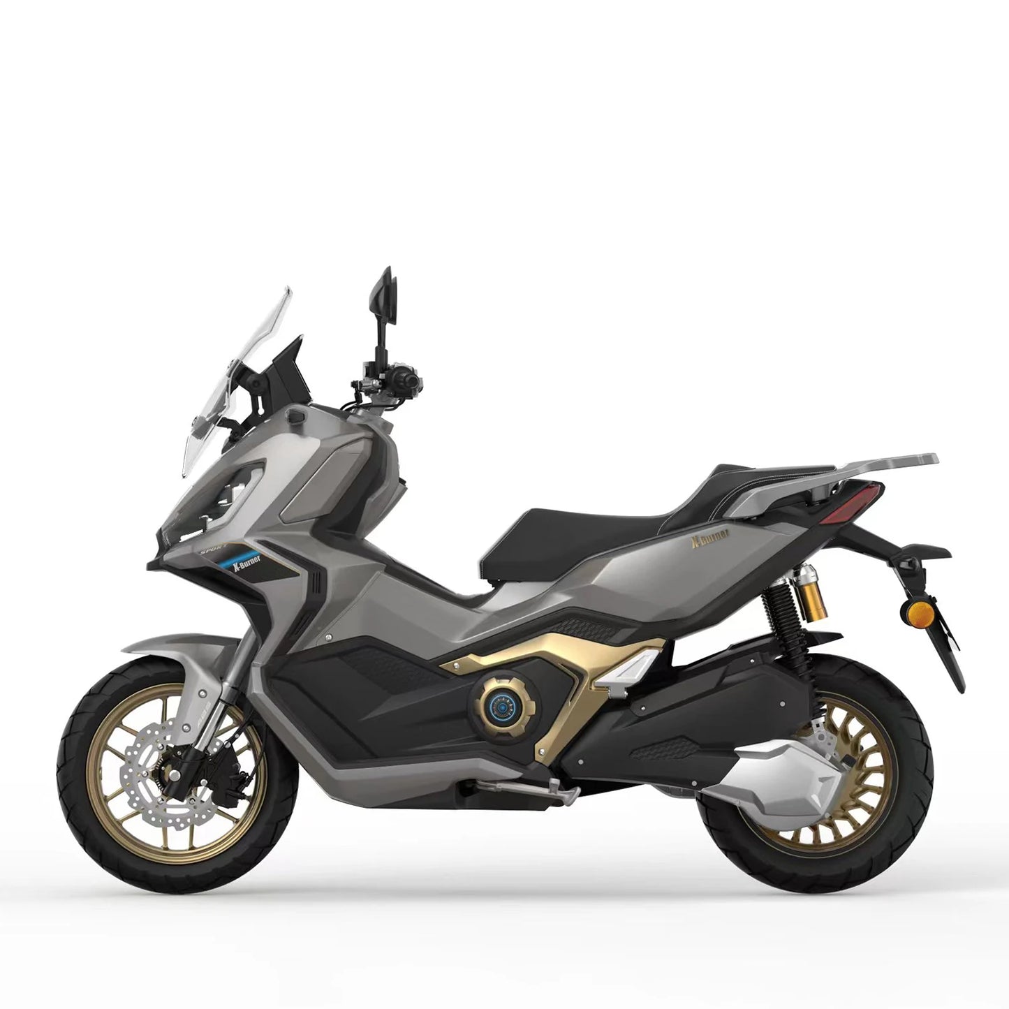 XBURNER Moto Électrique 72V 13000W Course Rapide 120km/h