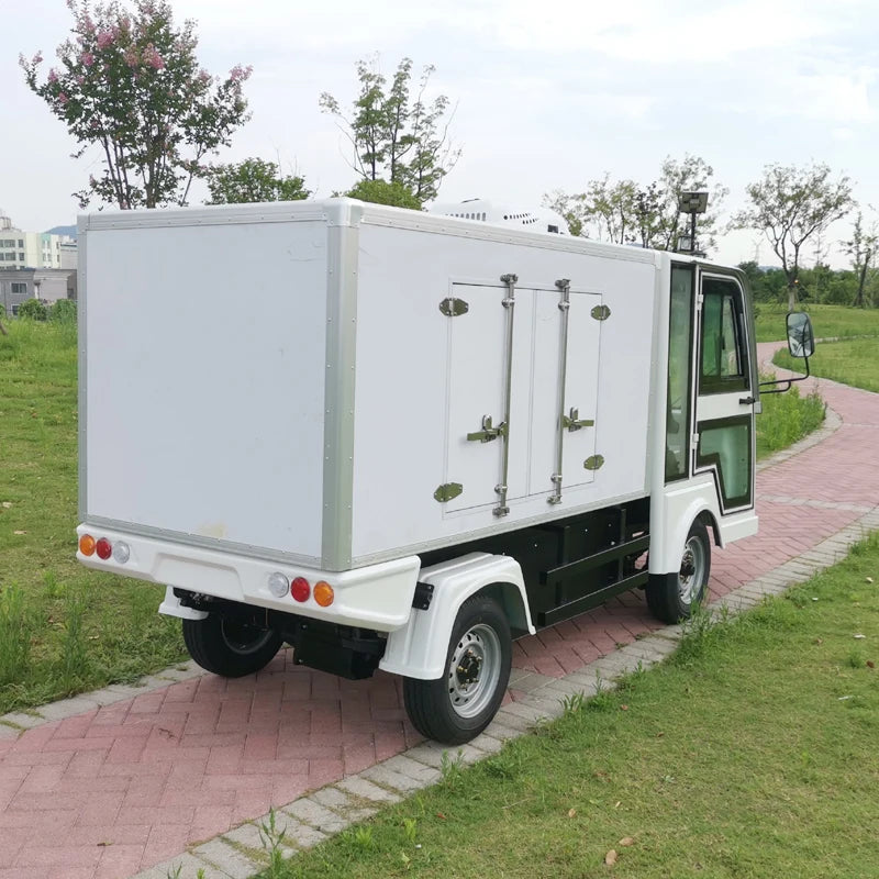 Camion électrique réfrigéré 4L, capacité unique, vitesse 28 km/h