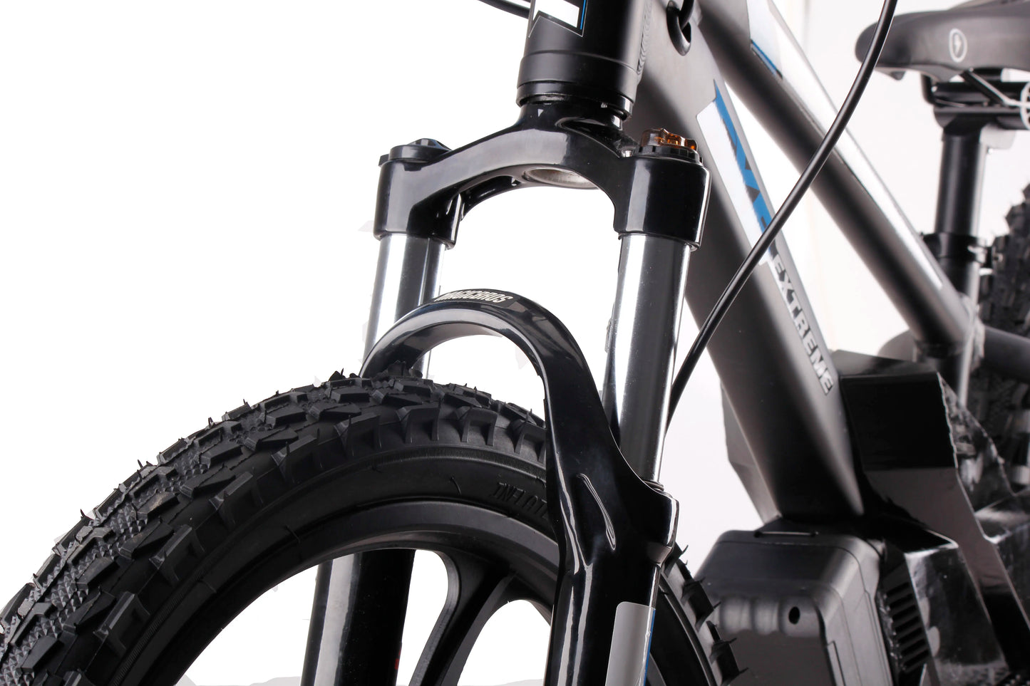 Vélo électrique enfant 20 pouces FXB 600W motorisé suspension hydraulique