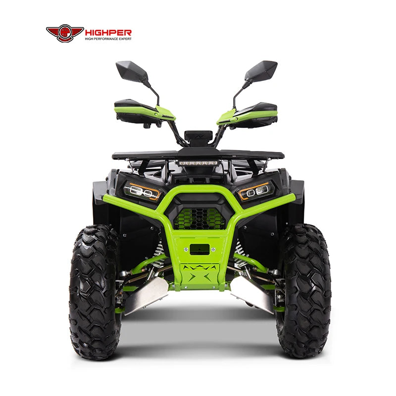 Quad Tout-Terrain Électrique 72V 4x4 Adultes HighPer Puissant Agricole