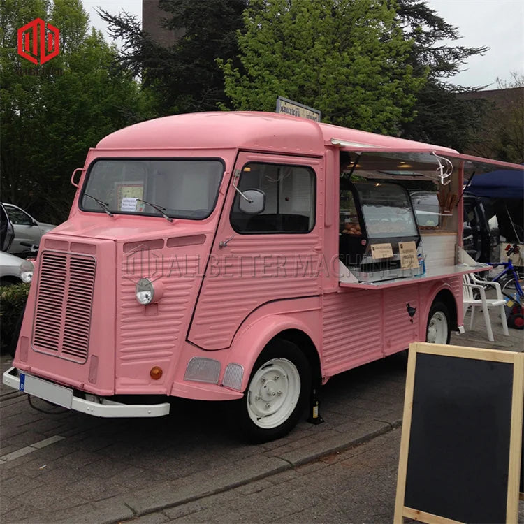 Camion-restaurant électrique Allbetter 4800mm x 2100mm x 2300mm
