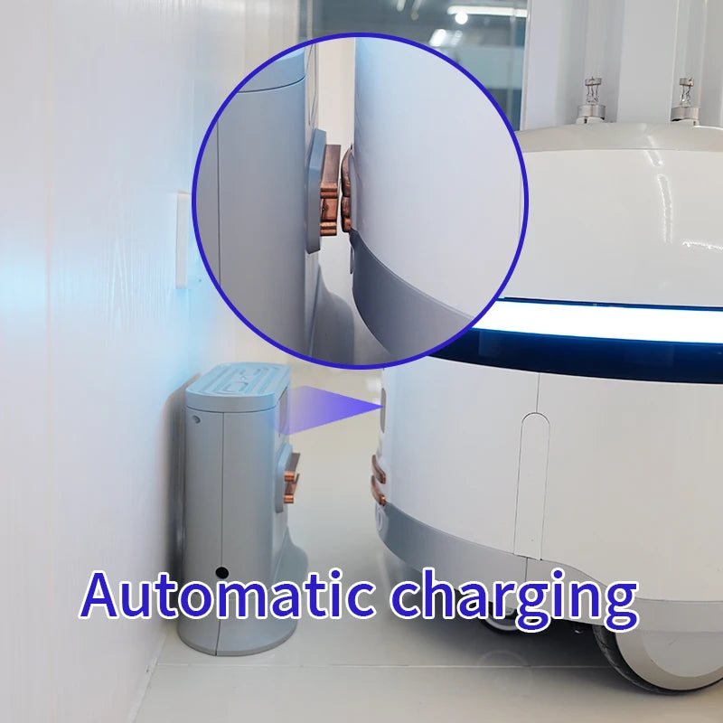 Robot Stérilisateur Ultraviolet Médical REEMAN WBOTIIU Haute Efficacité
