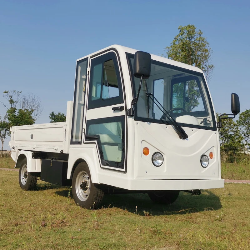 Camion électrique mini pick-up cargo avec bascule hydraulique 1000kg