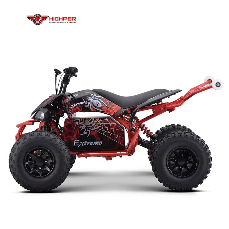 Quad Tout-Terrain Électrique 5000W 72V 105Ah Haute Puissance pour Adultes
