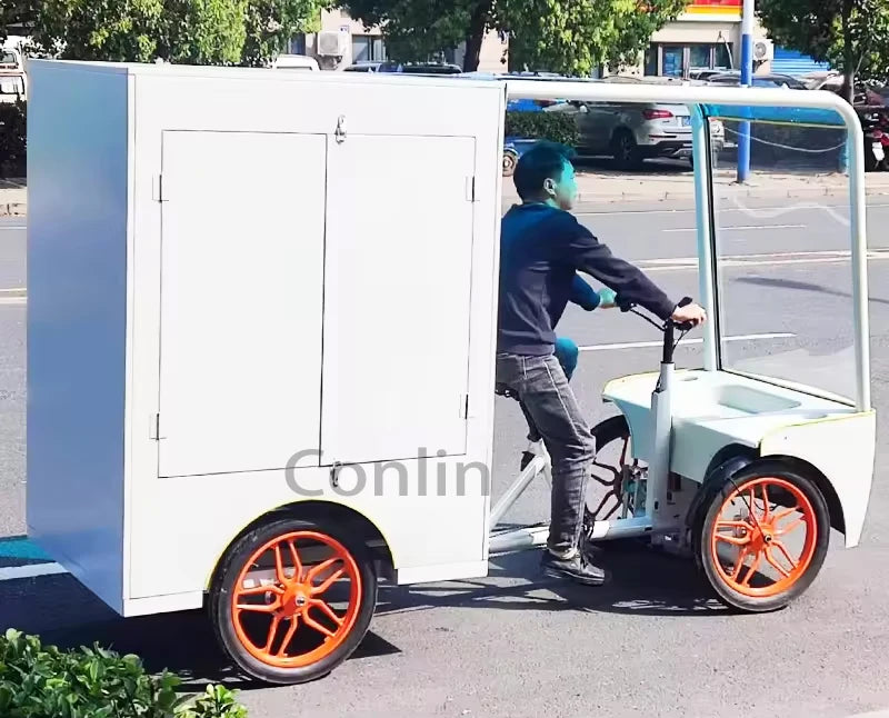 Véhicule cargo électrique à quatre roues, haute capacité, batterie 48V