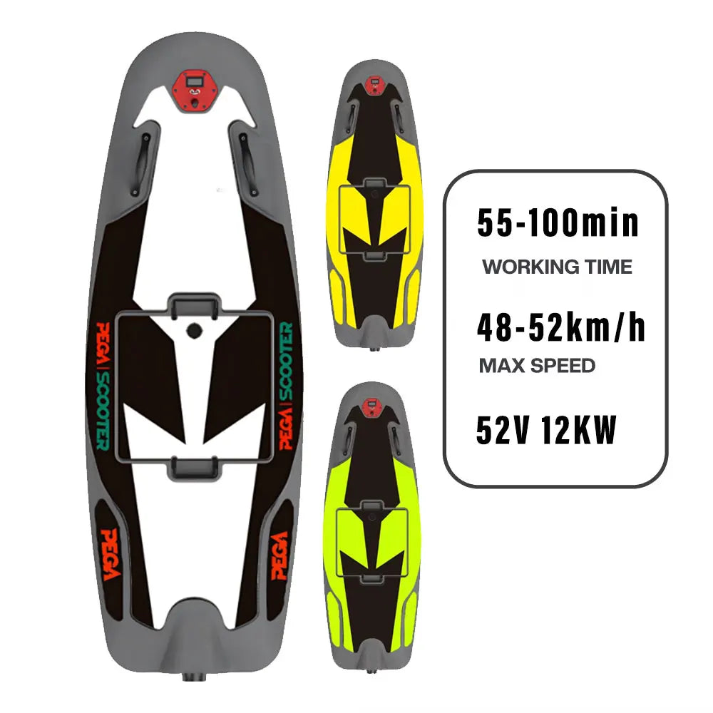 Planche à Surf Électrique Puissante 52V 12kW pour Adultes