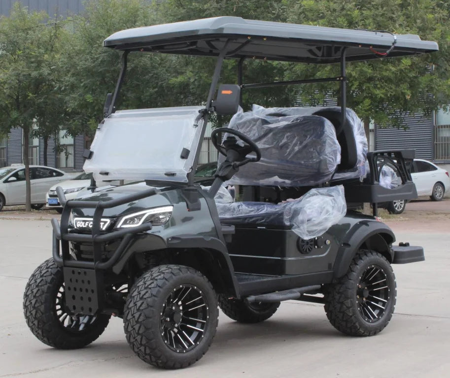 Sharefer Golf Cart Électrique 6 Places – Puissant, Personnalisable, 72V