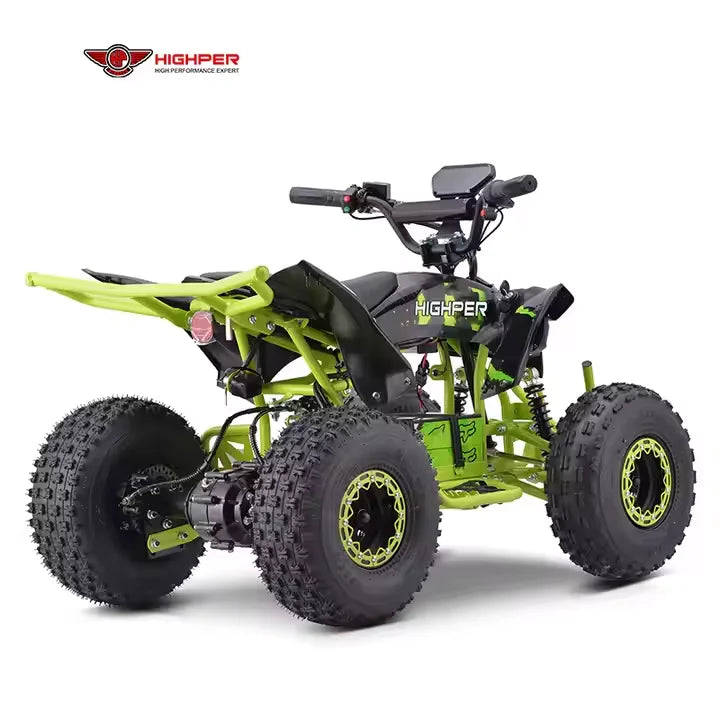 Quad électrique 1000W 48V tout-terrain avec freins hydrauliques