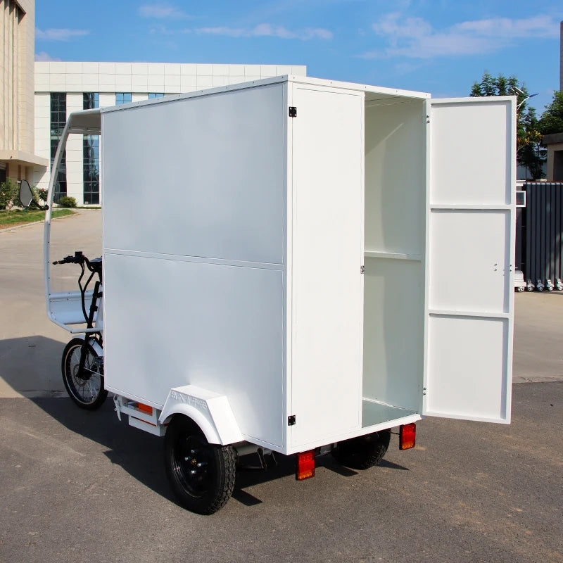 Tricycle Cargo Électrique Adulte Ouvert 3 Roues 1000W 48V