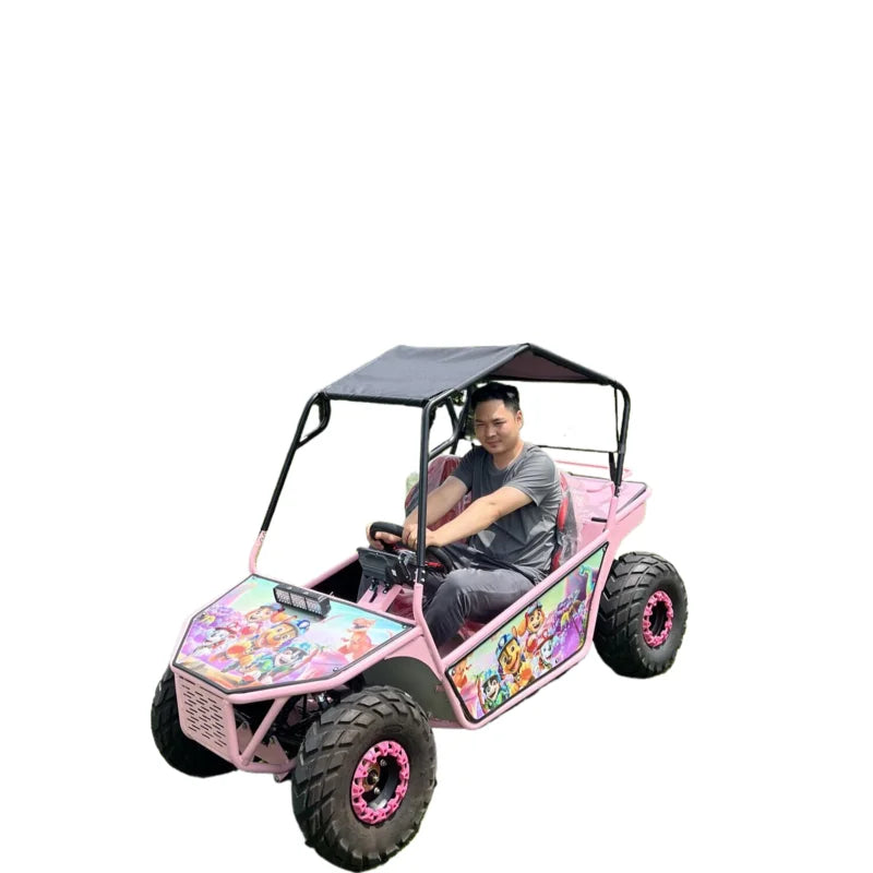 Kart électrique Drift double pour enfants et adultes