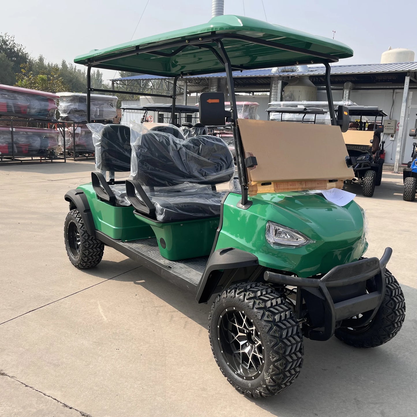 Voiturette de Golf Électrique 4 Places HT550 – Mobilité Verte