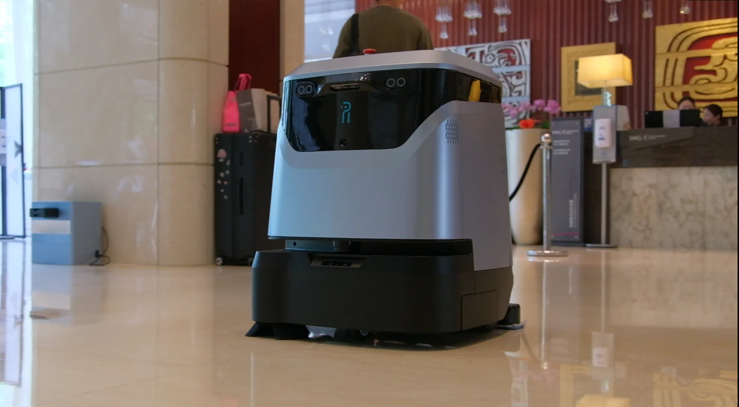 Robot Nettoyage Commercial Intelligent avec Aspiration 15000Pa et Autonettoyage