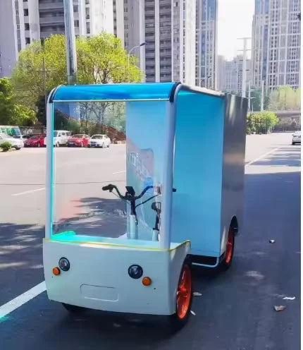 Véhicule cargo électrique à quatre roues, haute capacité, batterie 48V