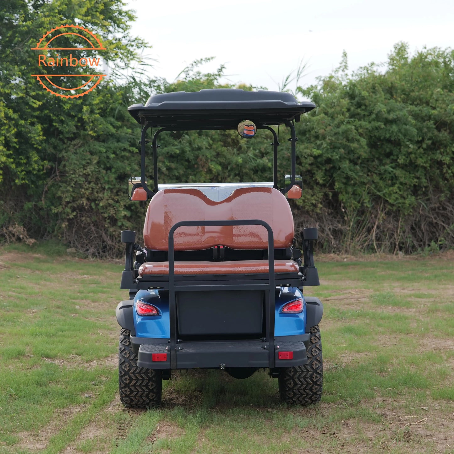 Chariot de golf électrique 4 places - 5 kW, 48 V, cadre acier