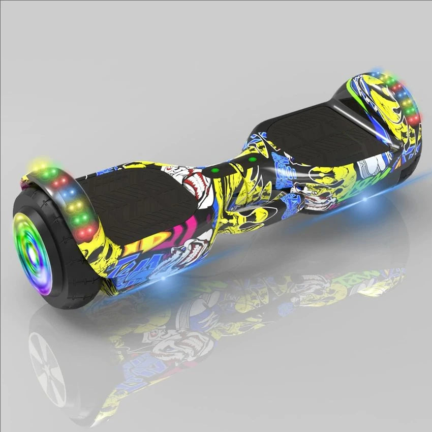 Hoverboard auto-équilibré 7 pouces 500W LED lumineux adulte