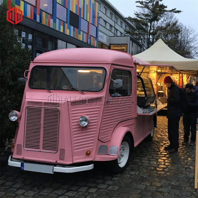 Camion-restaurant électrique Allbetter 4800mm x 2100mm x 2300mm