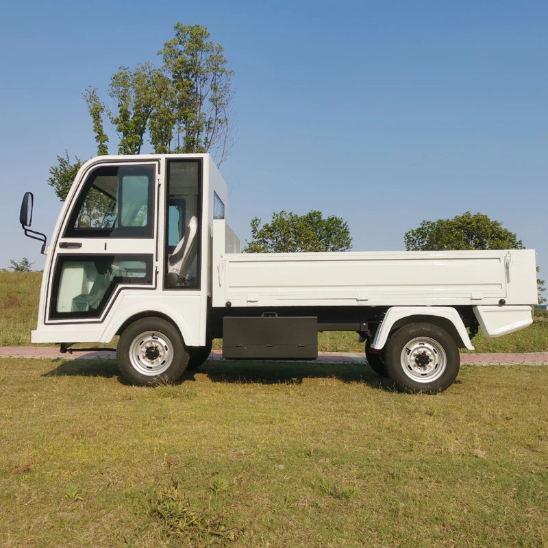 Camion électrique mini pick-up cargo avec bascule hydraulique 1000kg