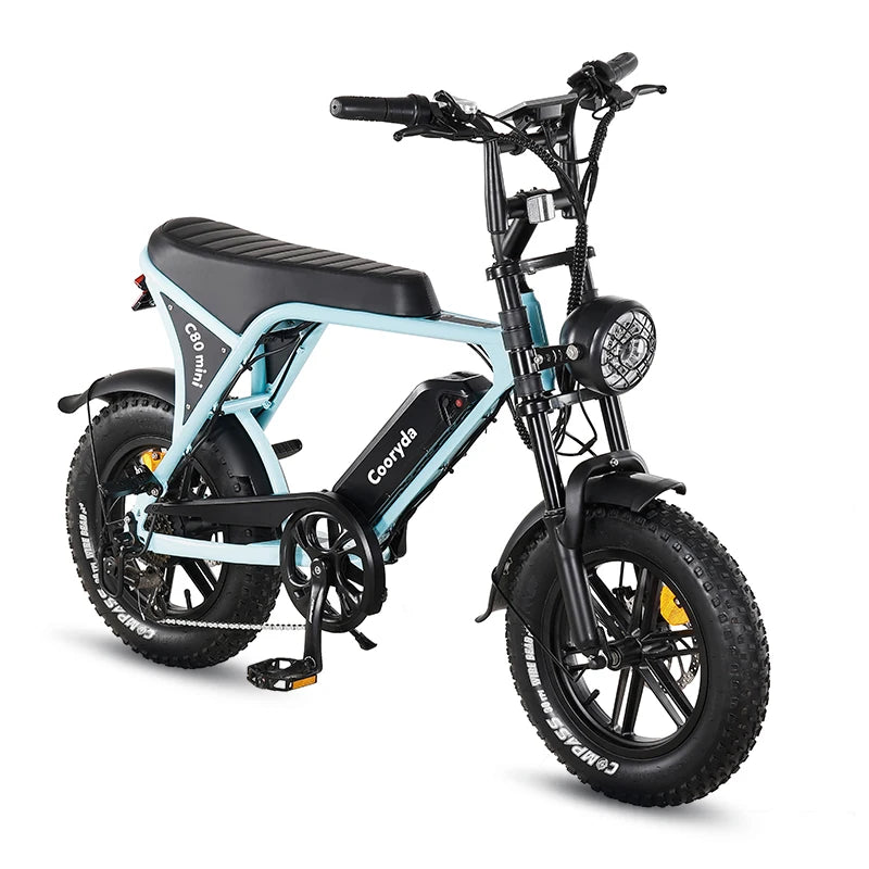 Vélo électrique tout-terrain Cooryda C80 Mini 250W 48V 16 pouces