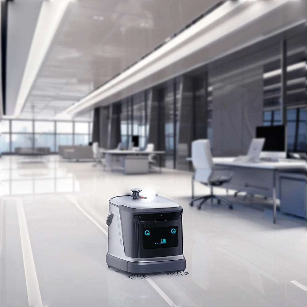 Robot de nettoyage commercial intelligent PadBot C3, aspiration et lavage