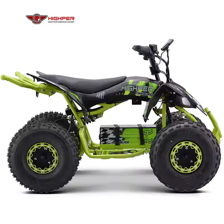 Quad électrique 1000W 48V tout-terrain avec freins hydrauliques