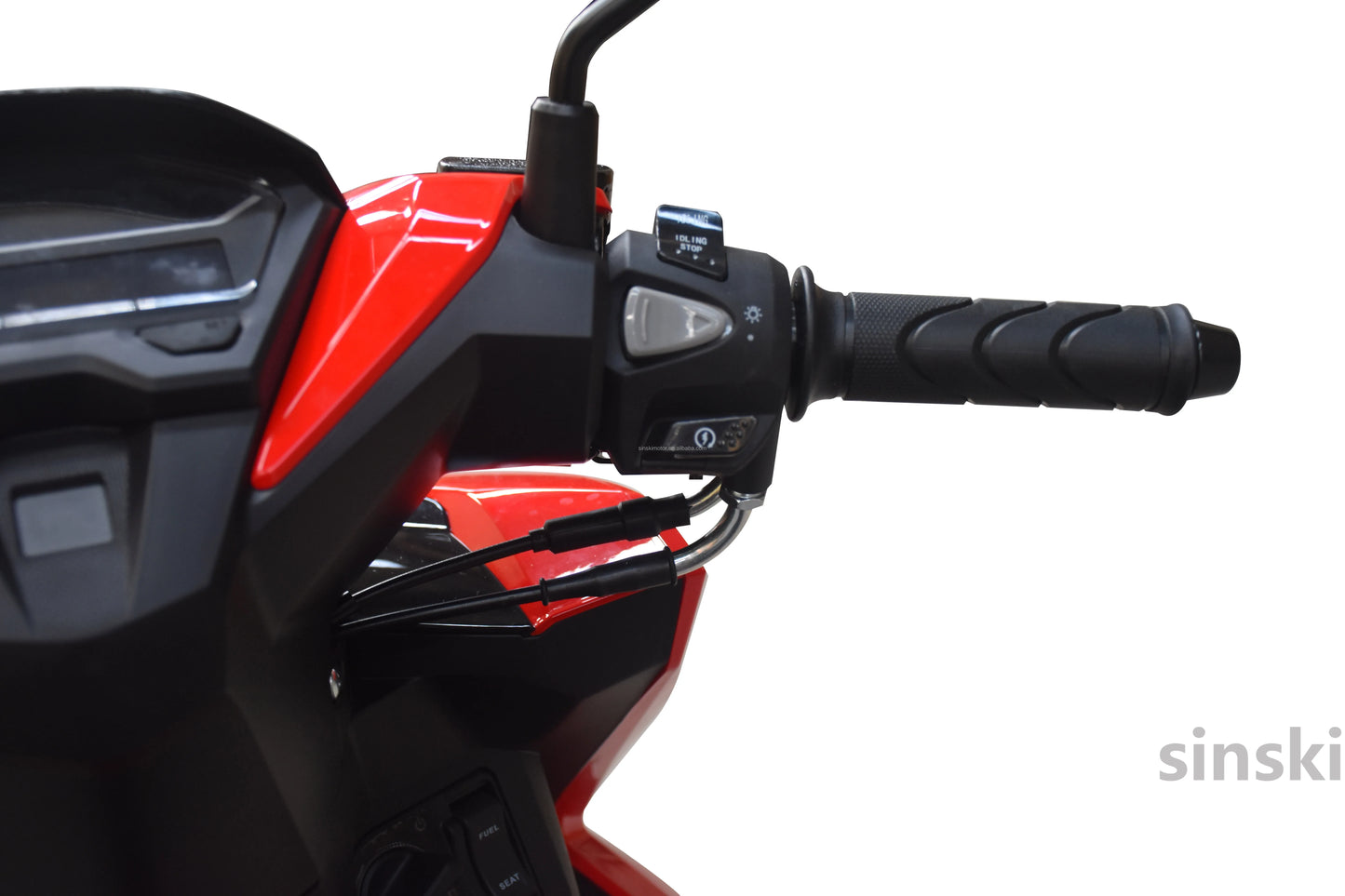 Moto électrique Sinski 60km/h, haute puissance 2500W, 30Ah