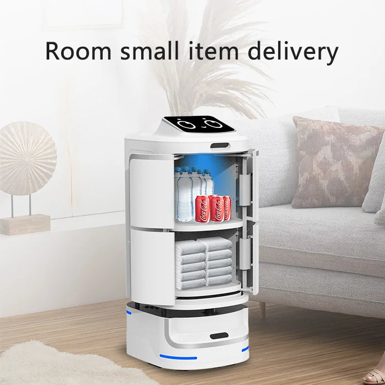 Robot de livraison de repas autonome Scud Hotel – Service rapide
