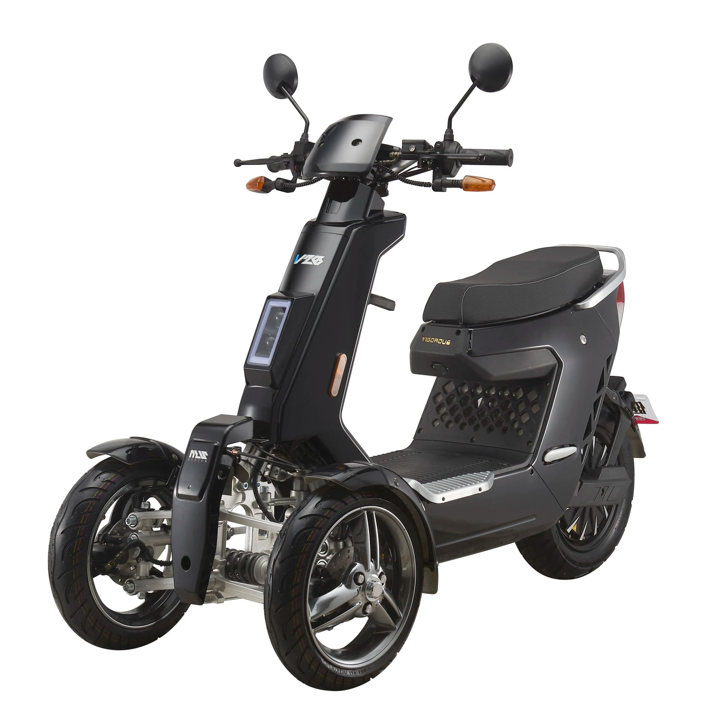 VIGOROUS V28 Tricycle Électrique 3 Roues 2000W Batterie 72V