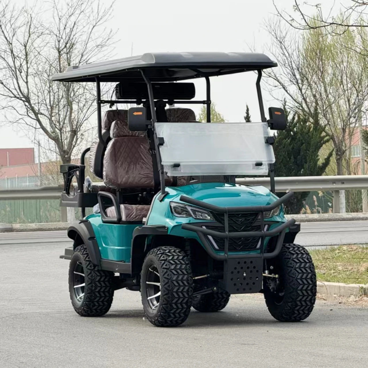 Voiturette de Golf Électrique 4 places Batterie Lithium 48V