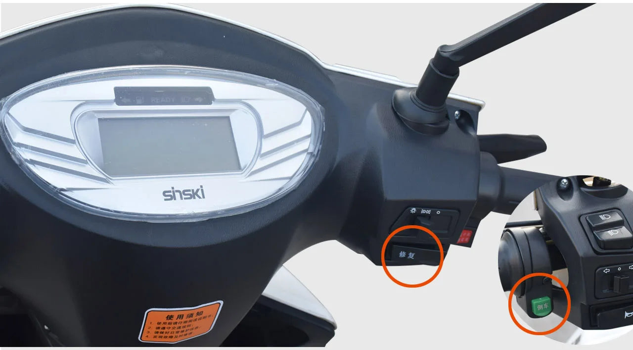 Scooter Électrique SINSKI Urbain : Performance, Longue Autonomie, Confort Optimisé