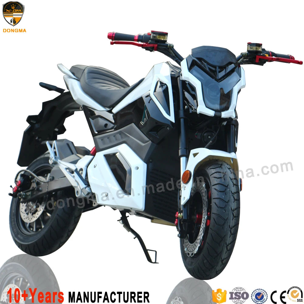 Moto électrique Tonma 2000-5000W, 75 km/h, longue portée