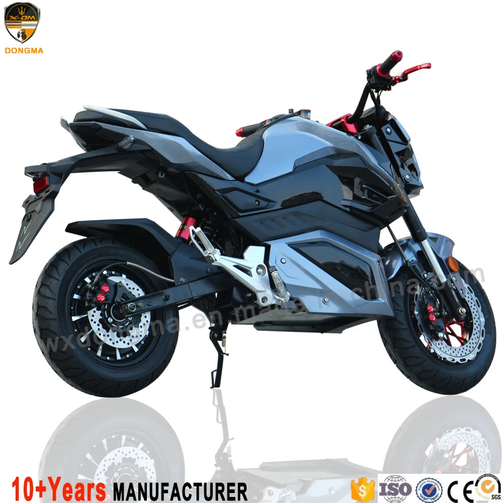 Moto électrique Tonma 2000-5000W, 75 km/h, longue portée