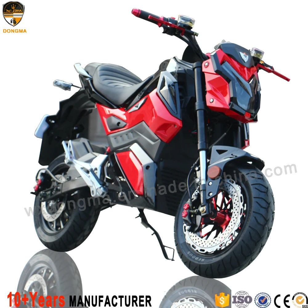 Moto électrique Tonma 2000-5000W, 75 km/h, longue portée