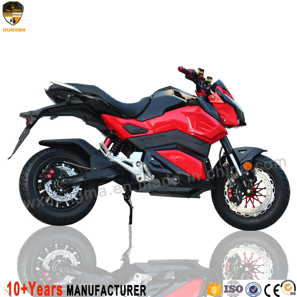 Moto électrique Tonma 2000-5000W, 75 km/h, longue portée