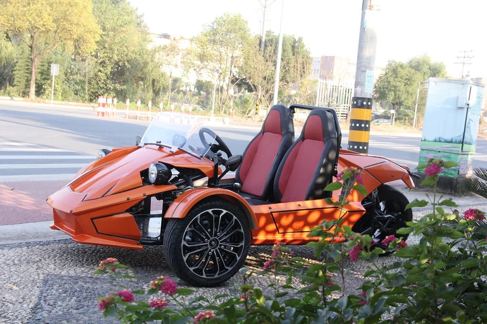 Smart Roadster Électrique Liqian 12000W 72V 150AH Vitesse 120 km/h
