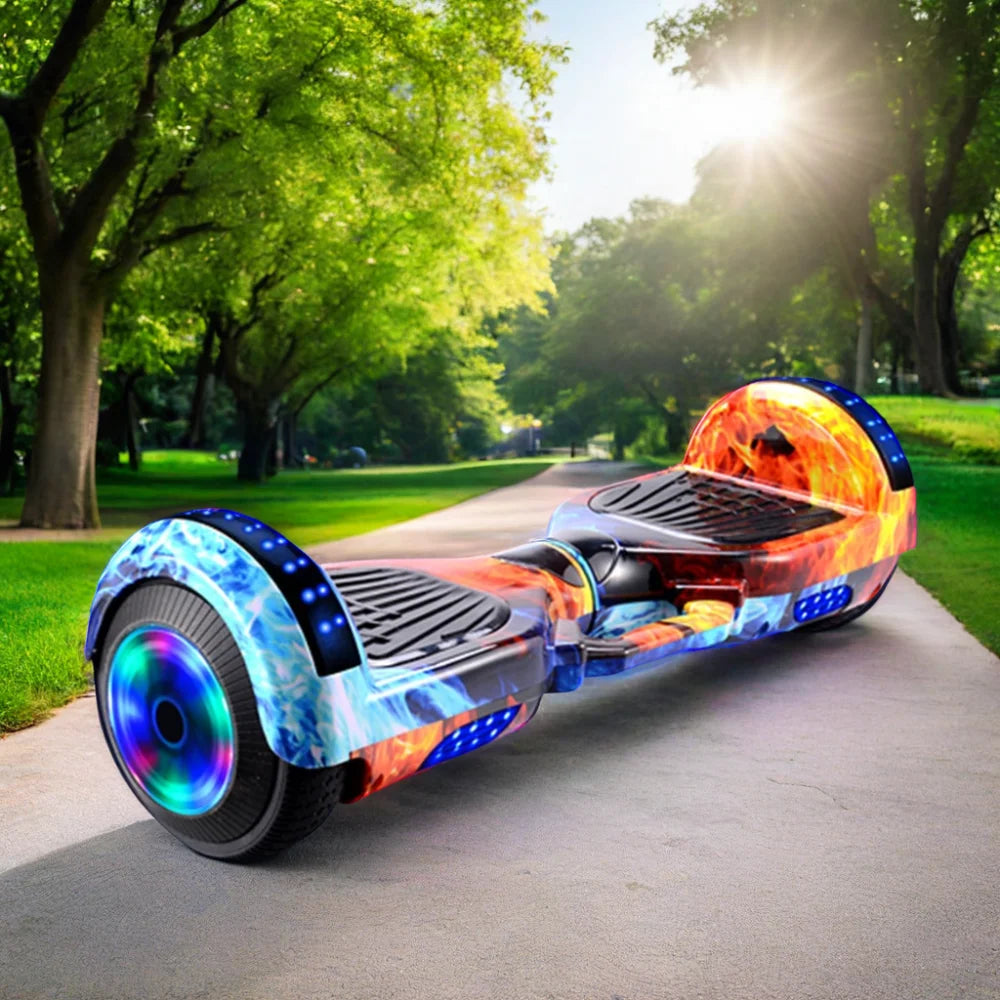 Hoverboard 350W Ultra‑Rapide 6.5‑10 pouces, Contrôle App, 36V