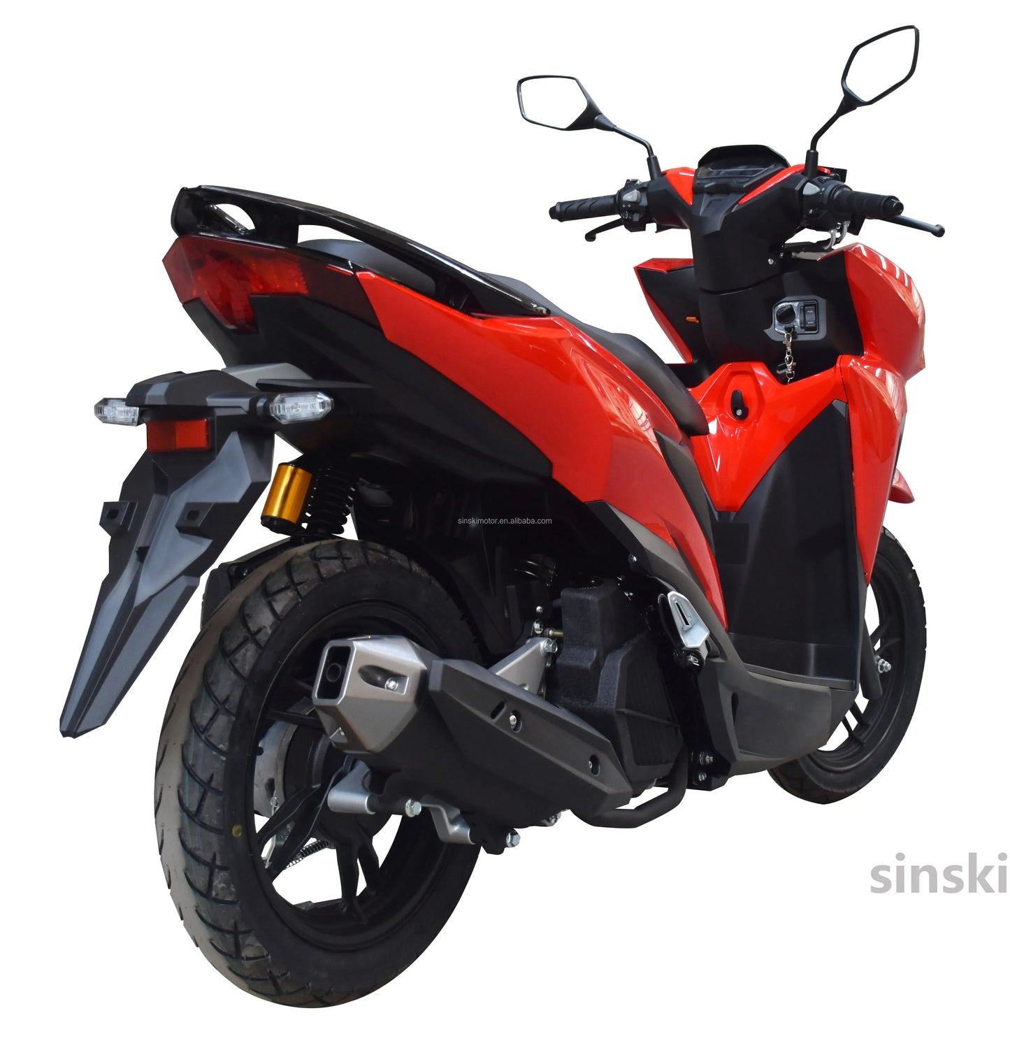 Moto électrique Sinski 60km/h, haute puissance 2500W, 30Ah