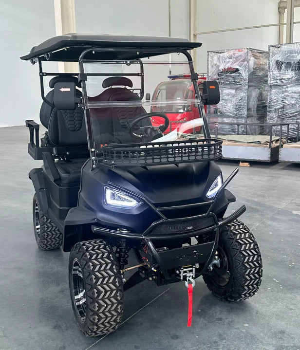 Buggy Golf Électrique 4 Places Tout‑Terrain 48V 4 kW